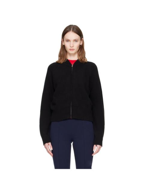 HIGH SPORT Black Velma Zip Up Sweater