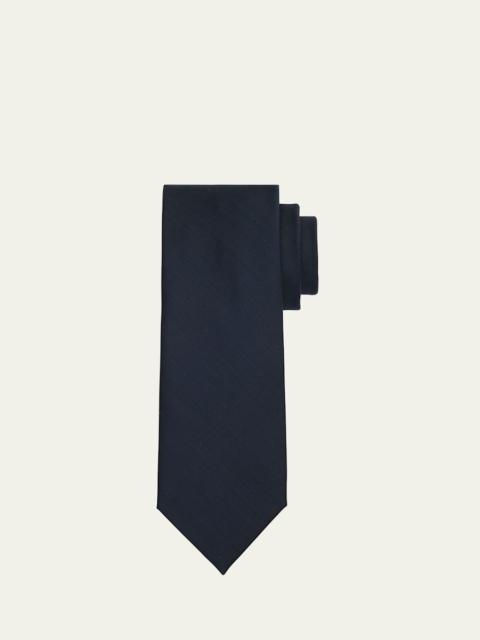 Brioni Men's Solid Wool Tie