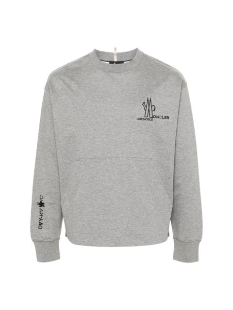 Moncler Grenoble logo-appliquÃ© cotton sweatshirt