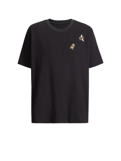 Balmain Embroidered Balmain Insect T-shirt