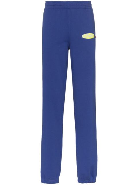Off-White logo print cotton sweat pants