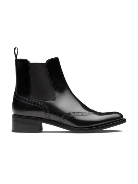 Church's Estella r
Polished Fumè Chelsea Boot Brogue Black