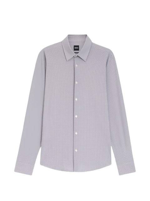 BOSS Roan patterned shirt