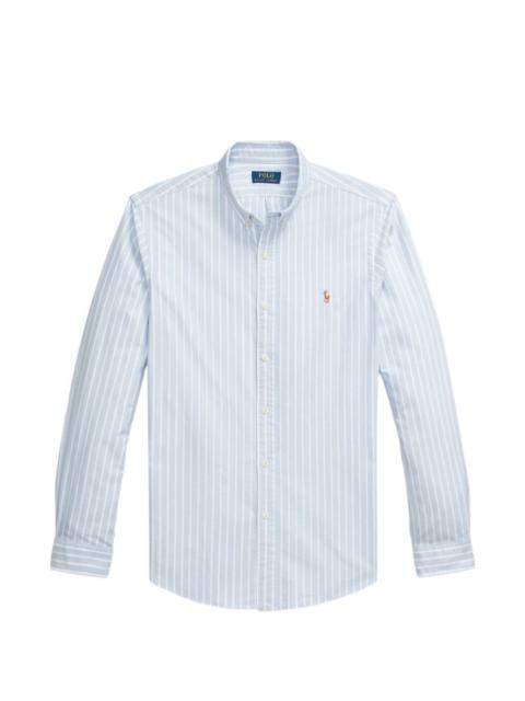 Polo Ralph Lauren logo-detail striped shirt