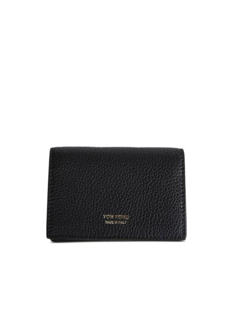TOM FORD grained leather card holder
