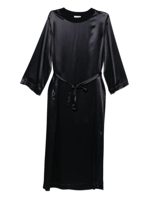 PESERICO satin midi dress