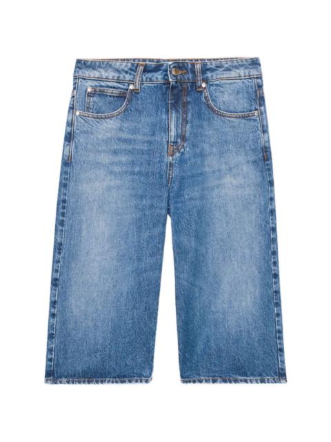 MSGM pocket denim short