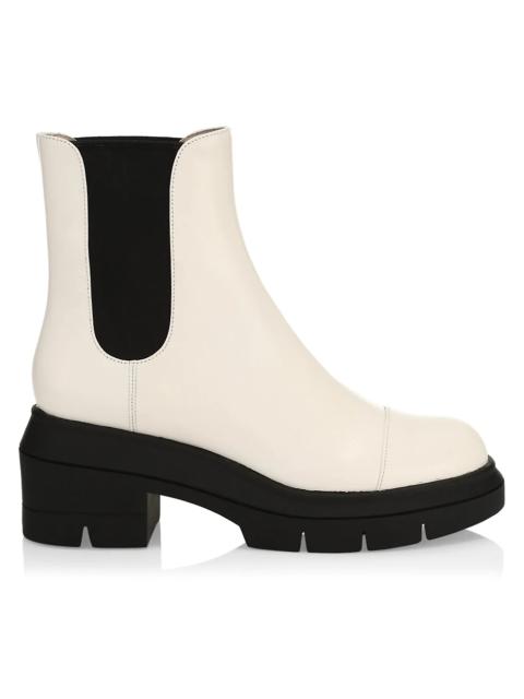 Stuart Weitzman Norah Lug-Sole Ankle Boots