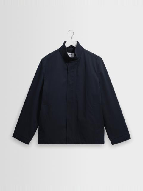 Wax London Marsden - Dark Navy Water Repellent Twill Jacket