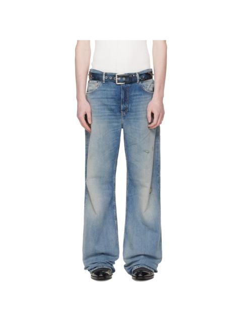 Acne Studios Blue 2021M Regular Fit Jeans