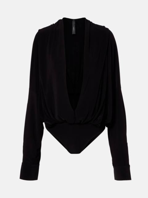 NORMA KAMALI Draped hooded bodysuit