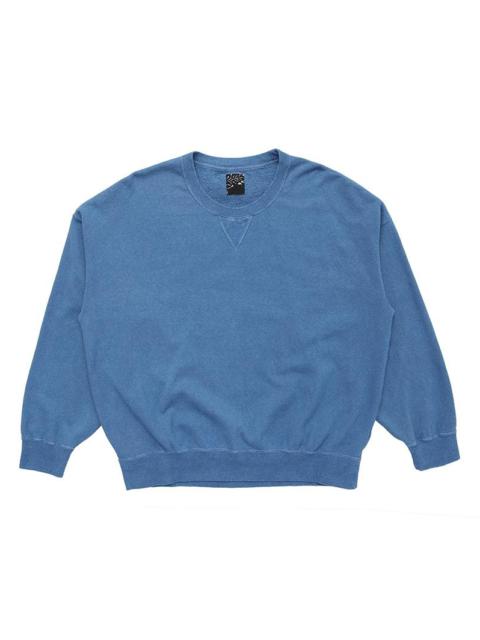 visvim JUMBO SWEAT ZIP P.O. (UNEVEN DYE) NAVY | REVERSIBLE