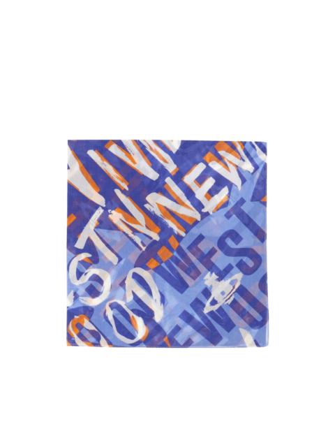 Vivienne Westwood Logomania Orb handkerchief