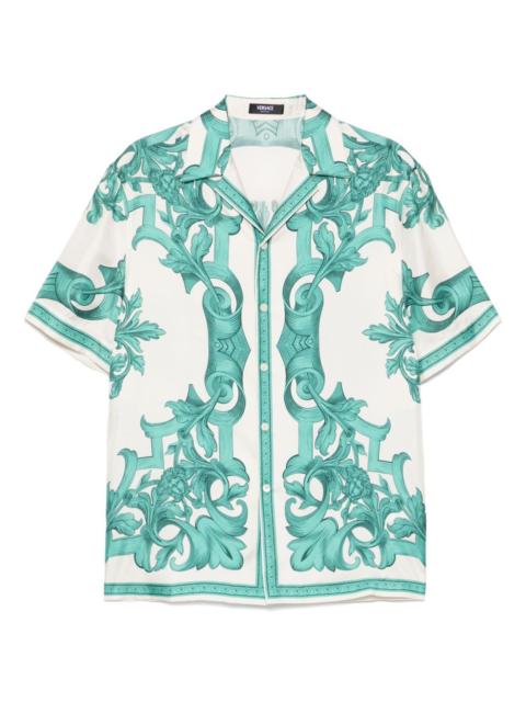 VERSACE graphic-printed shirt