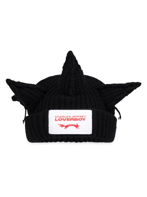 CHARLES JEFFREY LOVERBOY Men's Clash Of Clans x Chunky Berserker Beanie - Black