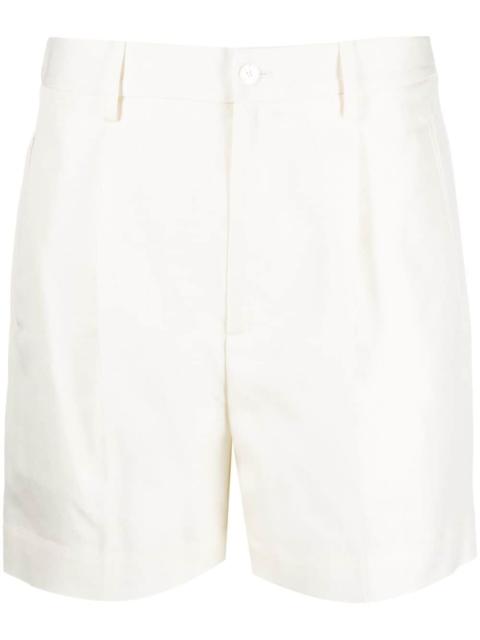 Ralph Lauren high-rise gathered shorts