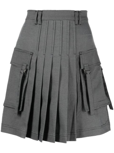 rokh pleated mini skirt