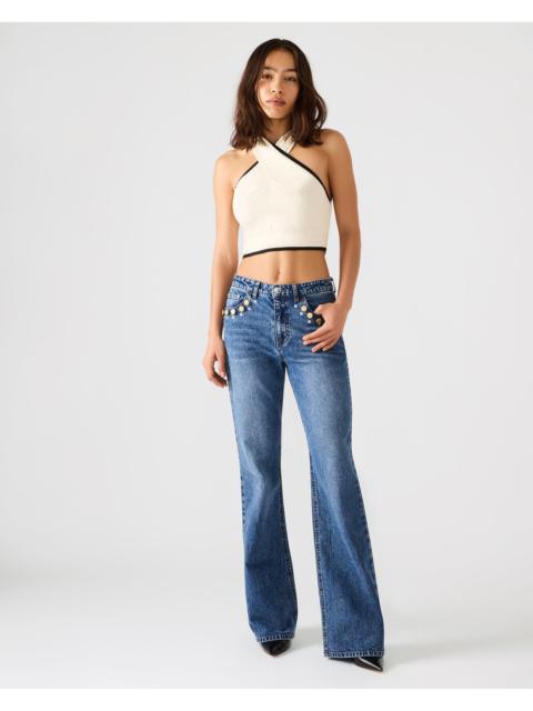 STEVE MADDEN IRYS JEAN DARK NAVY