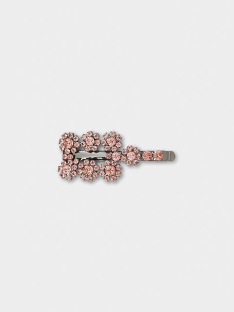 ヘアアクセサリー ROGER VIVIER EFFLORESCENCE HAIR CLIP SILVER PINK シルバー Woman エフロレッセンス ヘアクリップ