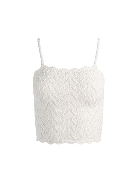 Alice + Olivia SID CROCHET TANK