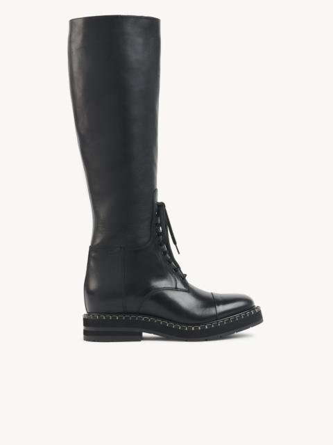 NOUA LACE-UP TALL BOOT