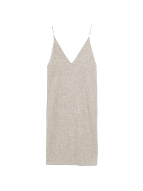 wool midi dress