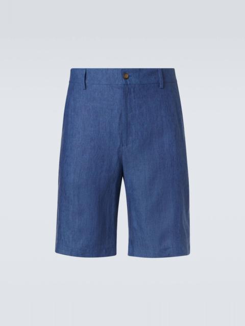 Canali Linen Bermuda shorts
