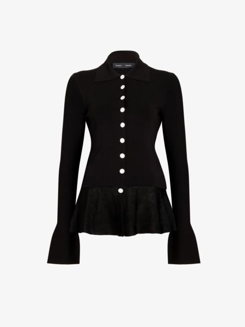 Proenza Schouler Martina Jacket in Compact Stretch Viscose