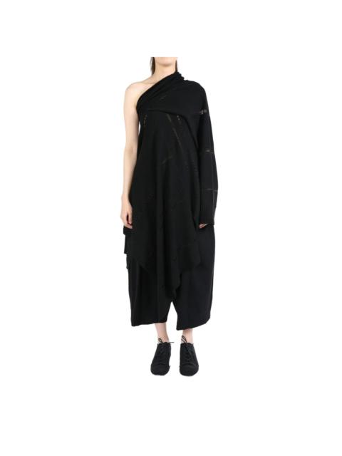 Yohji Yamamoto off-shoulder asymmetric pullover