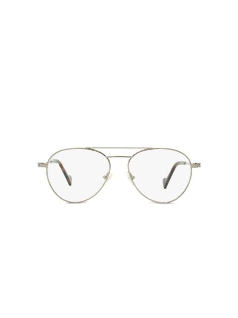 Moncler pilot-frame glasses