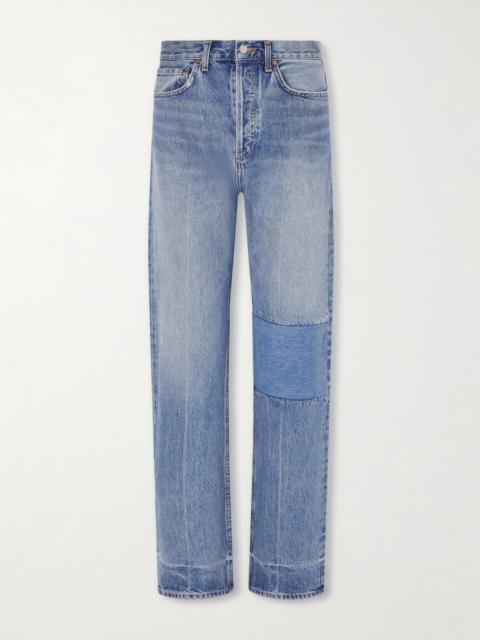 AGOLDE 90's mid-rise straight-leg jeans Mid denim