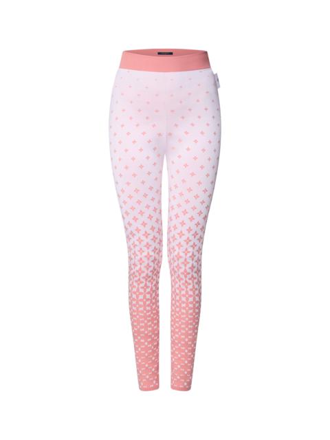 Louis Vuitton Ombré Monogram Silk Knit Leggings
