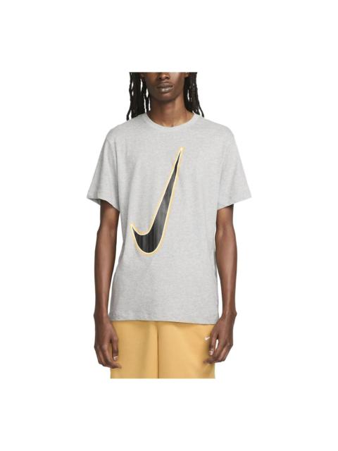 Nike Nike Dri-FIT Logo T-Shirt 'Grey' FD0049-063