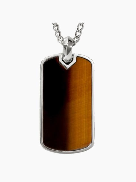 JOHN HARDY Tag Pendant Necklace, Sterling Silver
