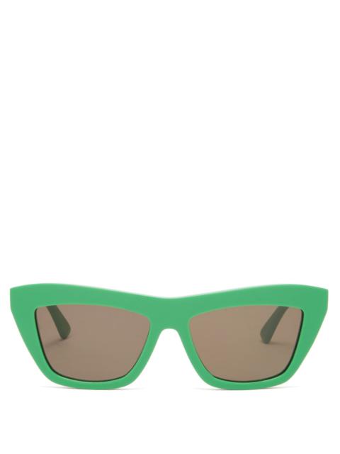 Bottega Veneta Cat-eye acetate sunglasses