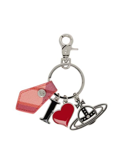 Vivienne Westwood 'I Love Orb' Keychain