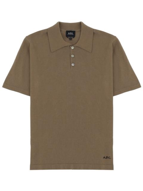 COTTON POLO SHIRT WITH LOGO