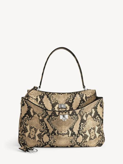 BALENCIAGA Women's Rodeo Handbag Medium in Natural