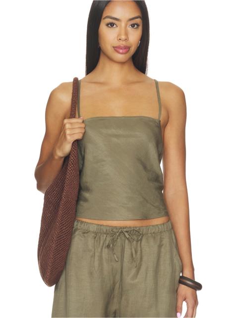 LESET Daniel Square Neck Tank