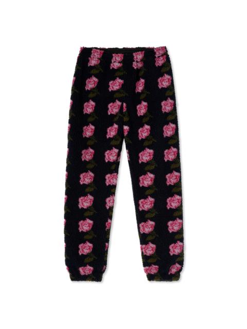 MSGM Jogger trousers in "Sherpa Jacquard" fabric