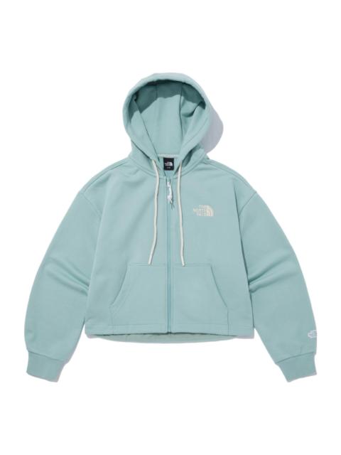 The North Face (WMNS) THE NORTH FACE Essential Hooded Zip Up Jacket 'Teal' NJ5JN81C