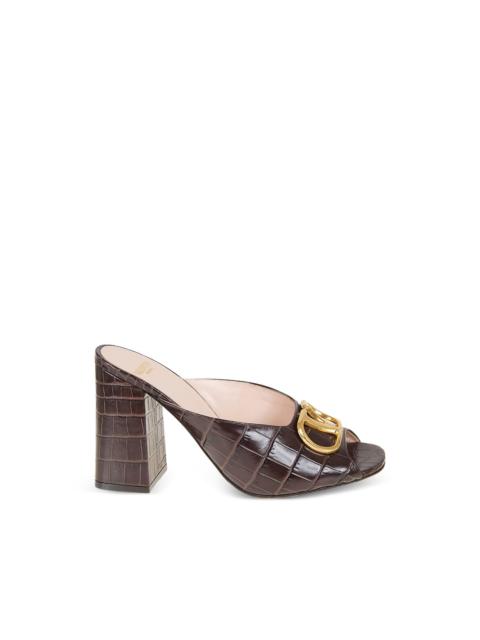 Valentino logo-detail heeled sandals