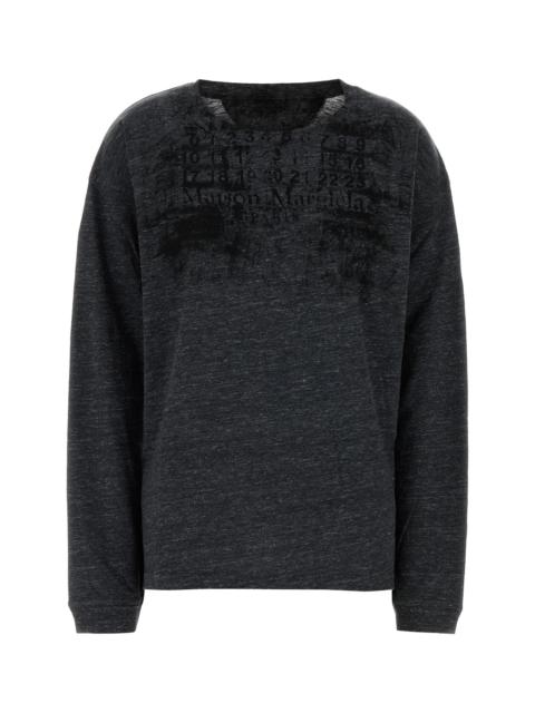 Maison Margiela Slate cotton t-shirt