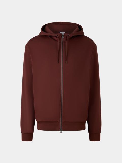 BOGNER Steven jersey jacket in Wine red