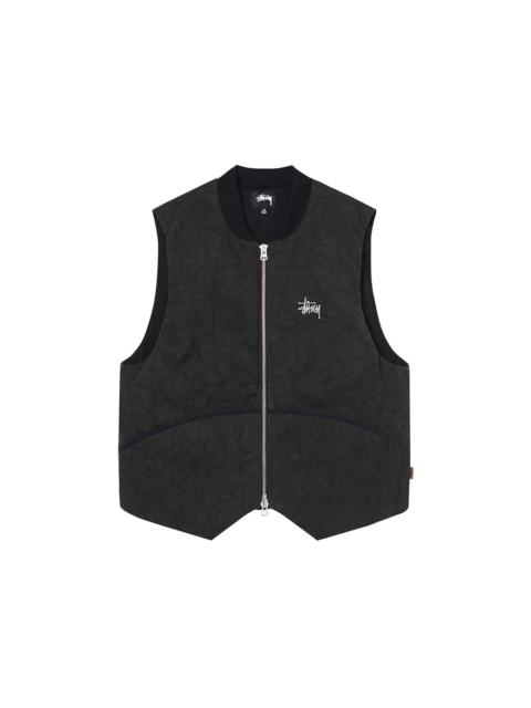 Stüssy Stussy Washed Canvas Primaloft Vest Black