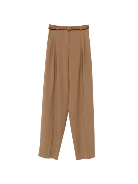 Max Mara Studio Max Mara Studio Pleated Belted Trousers