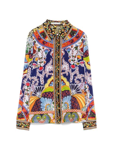 Alice + Olivia silk blouse