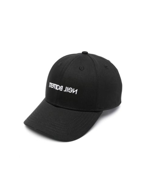 logo-embroidered cap