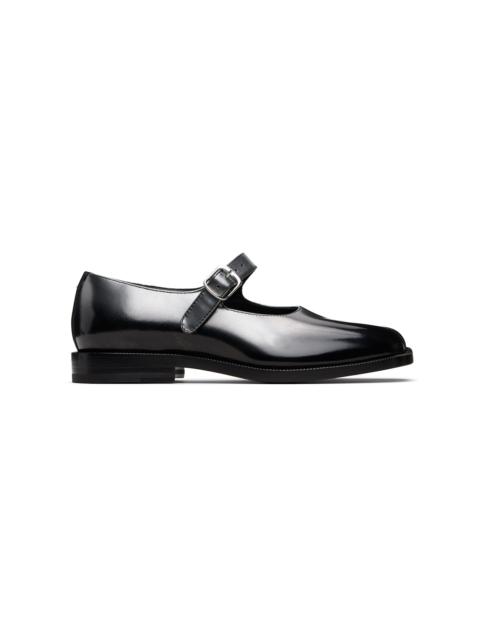 Maison Margiela Black & Silver Mary Jane Loafers