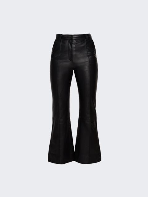 Victoria Beckham Cropped Kick Trouser Black